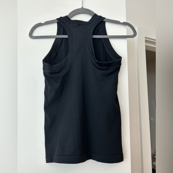 Athleta black racer back tank top - Picture 2 of 5
